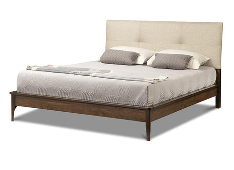 HS - Evora Bed w/ uphostered headboard.