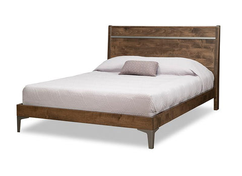 HS - Laguna Platform Bed w/ wood headboard