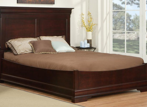 HS - Phillipe Panel Bed w/ Boat Rails and Boat Footboard