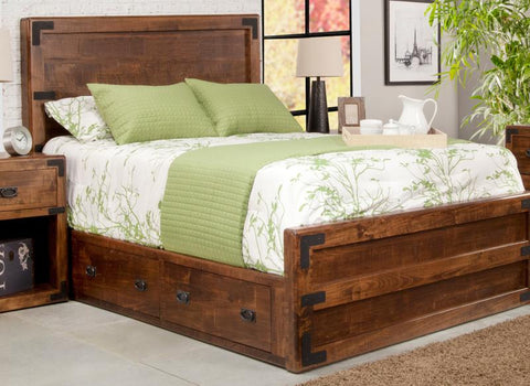HS - Saratoga Storage Bed w/Low Footboard