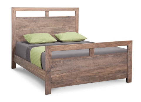 HS - Steel City Bed w/High Footboard