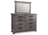 Algoma 8 Drawer Dresser with Mirror