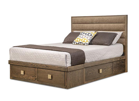 HS - Belmont Queen 4 Drawer Condo Bed with Fabric, Leather or Wood Headboard