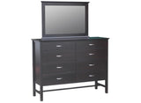 Brooklyn 8 Drawer Dresser and Mirror