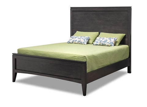 HS - Catalina Wood Bed with Low Wood Footboard