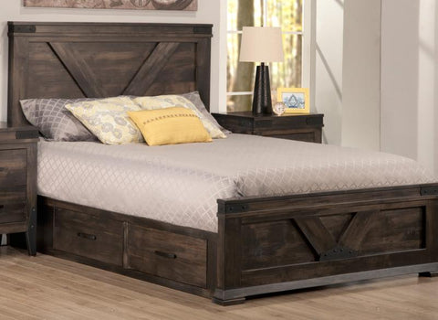 HS - Chattanooga Storage Bed With Low Footboard