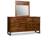 Cumberland 8 Drawer Long Dresser and Mirror