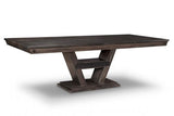 Calgary Tables: Algoma solid wood dining table by Handstone. Canadian Made Quality solid maple, oak & cherry.
