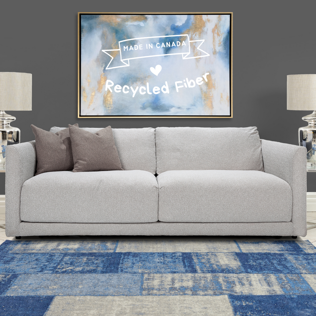 Simply Angelic New Eco-Fiber Sofa by Decor-rest
