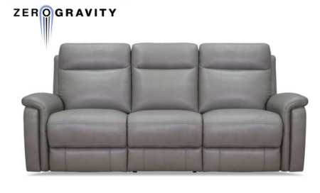 AM - Cozy Reclining Leather Sofa