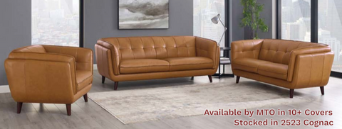 AM - Seymour Leather Sofa