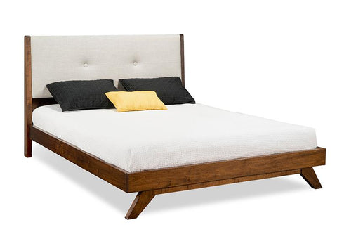 HS - Tribeca Platform Bed with Upholstered Headboard