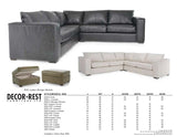 DR 3900 Leather Sectional