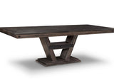 Calgary Tables: Algoma solid wood dining table by Handstone. Canadian Made Quality solid maple, oak & cherry.