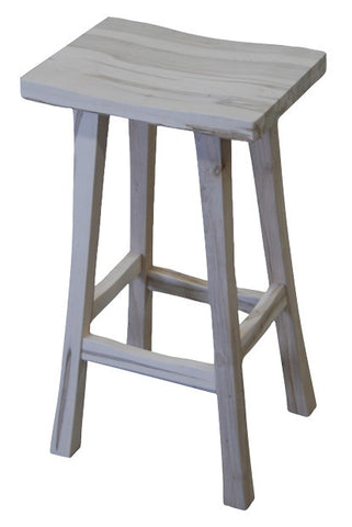 FDW Mission Saddle Stool